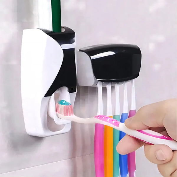 Dispensador automático para pasta de dentes