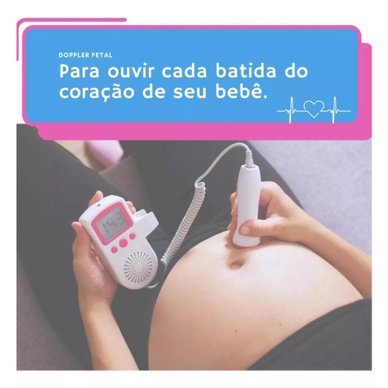 Monitor De Frequência Cardíaca Fetal Doppler JSL-T501 YihanStore